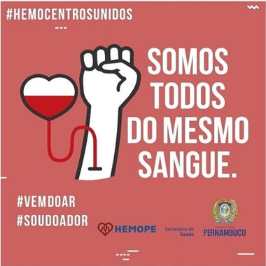 Semana nacional doador de sangue 2020