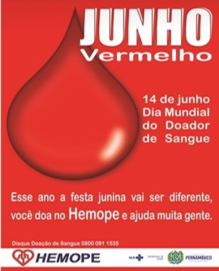 Campanha junho vermelho 2020